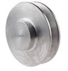SPA Section Un-Bored Aluminium Pulley with 1 Groove 40mm Pitch Diameter